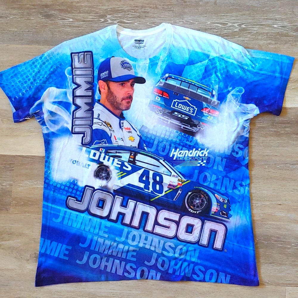Hendrick Motorsports Jimmie Johnson All Over Print T-Shirt